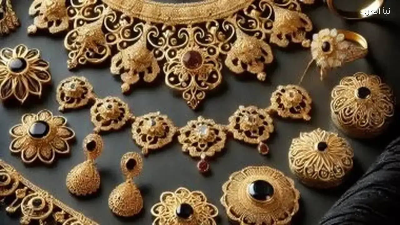 سعر جرام الذهب عيار 18 يسجل 8491 جنيهاً في الأسواق المحلية اليوم